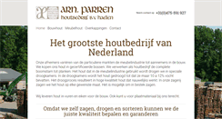 Desktop Screenshot of parrenhout.nl